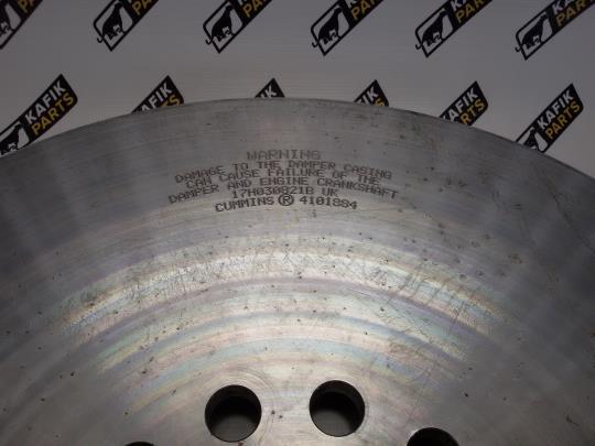 Демпфер ( гаситель крутильных колебаний ) Cummins ISX, QSX15 4101884, 3680504, 4026799