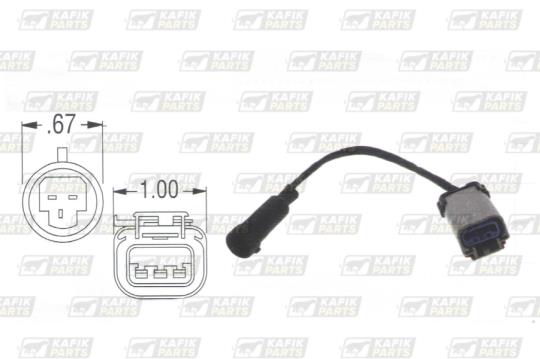 Кабель датчика давления воздуха Cummins M11, ISX, QSX. 3104345, 050654