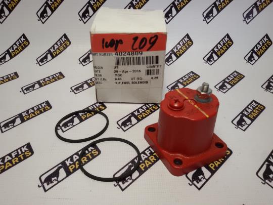 Соленоид электромагнитный клапан ТНВД 24V Cummins M, ISM, QSM11  3054609, 4024809