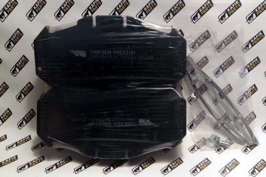 Колодки тормозные с притирочным покрытием Renault Magnum AE, E-TECH, PREMIUM, MAN TGA, F2000 VANFREN 29131, 5001855646, 5001863904, 729131/P, 81.50820-5006, 81.50820-5007, 81.50820-5020, 81.5